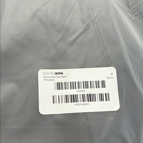 Sammie High Rise Leather Pants - Black - Picture 5 of 6